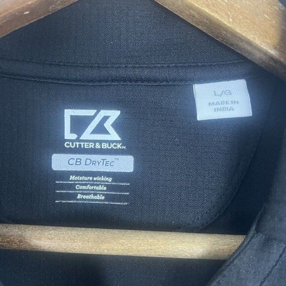 Cutter & Buck San Francisco Giants Women's CB DryTec Genre Polo Black Shirt Lrg - Picture 5 of 12